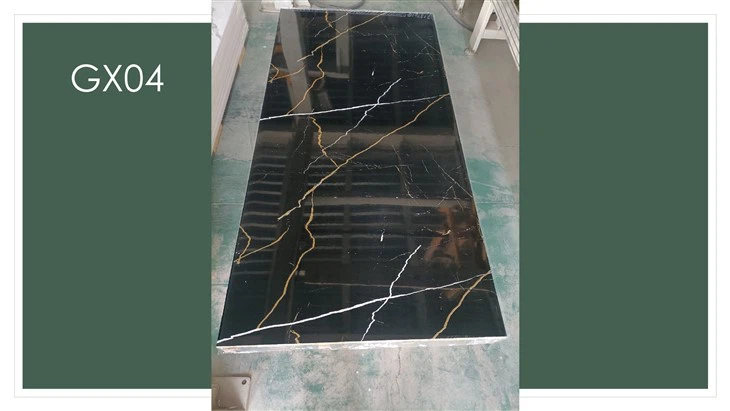 ब्लैक गिल्डेड पीवीसी दीवार पैनल