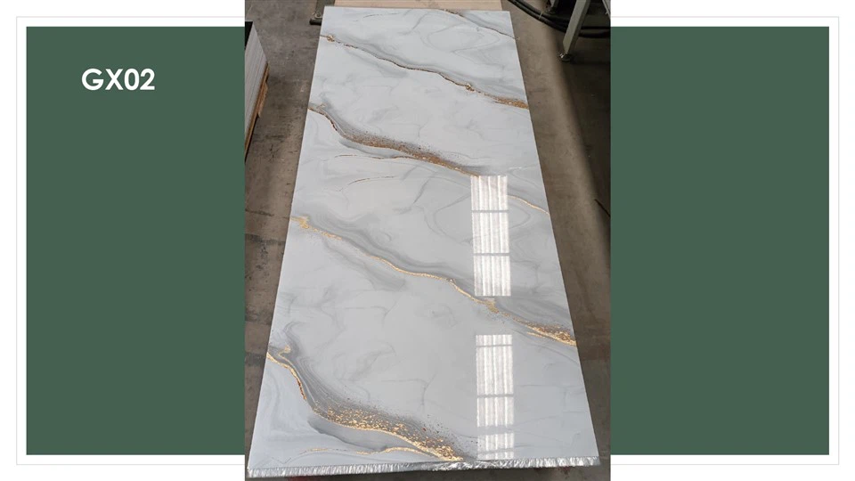 गोल्डन वायर पीवीसी दीवार पैनल