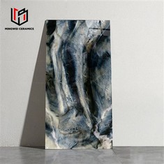 सुरुचिपूर्ण बेज संगमरमर चीनी मिट्टी के बरतन टाइलें 600x1200 मिमी